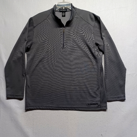 BlackBerry Quarter Zip Pull Over Jacket Long Sleeve Sz L - Picture 1 of 6